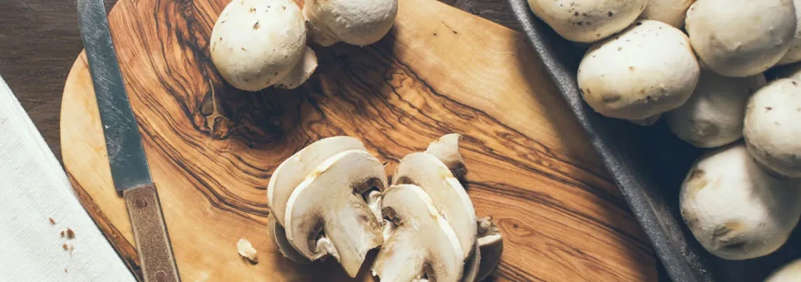 white mushroom